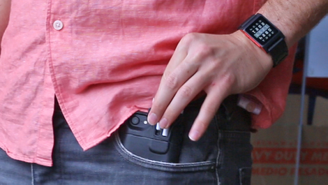 With the PodCase in your pocket, your AirPods are supposed to be easier to access.